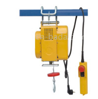 Electric Hoist Winch D Series with 18 m Extended Wire Rope - Max. Capacity 200/400 kg - 220 V - 750 W - BA-HH400D-18M-220V - ASM